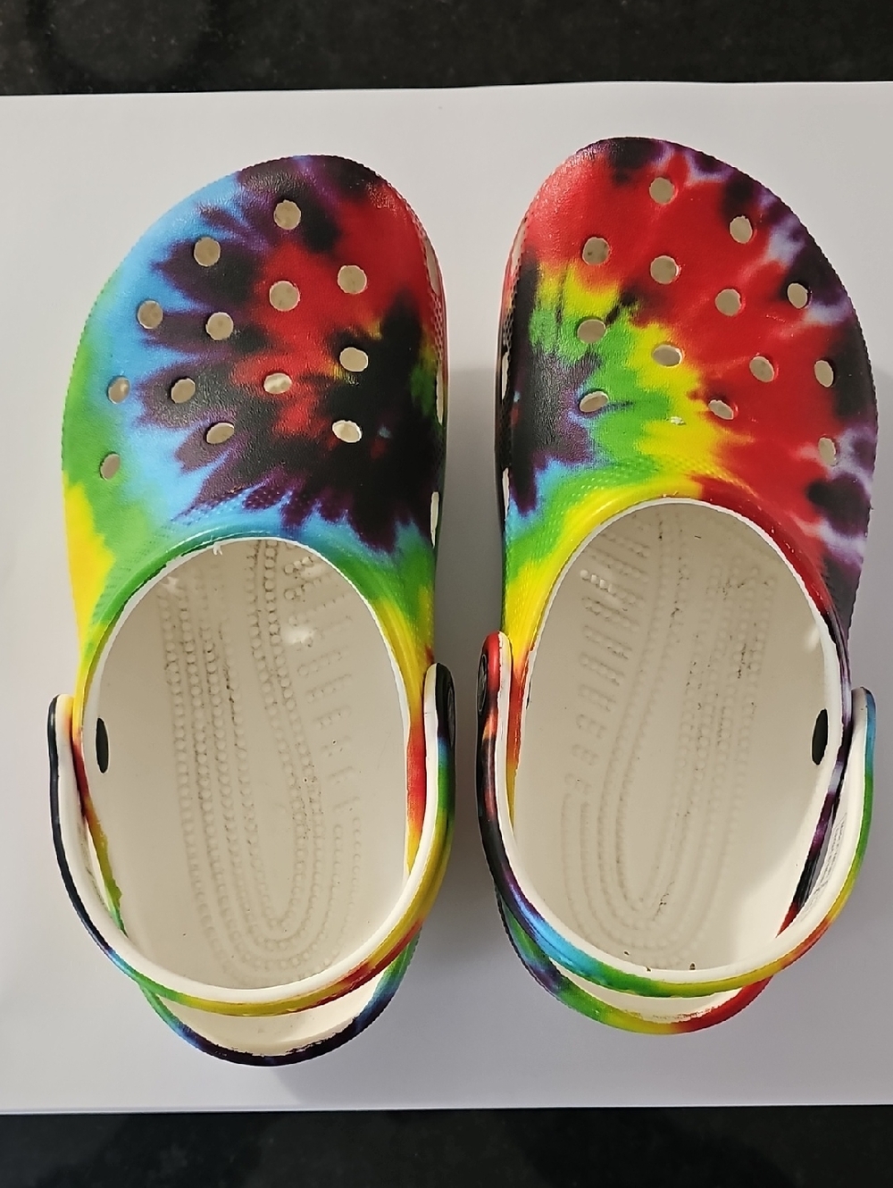 Tye Dye Crocs J1